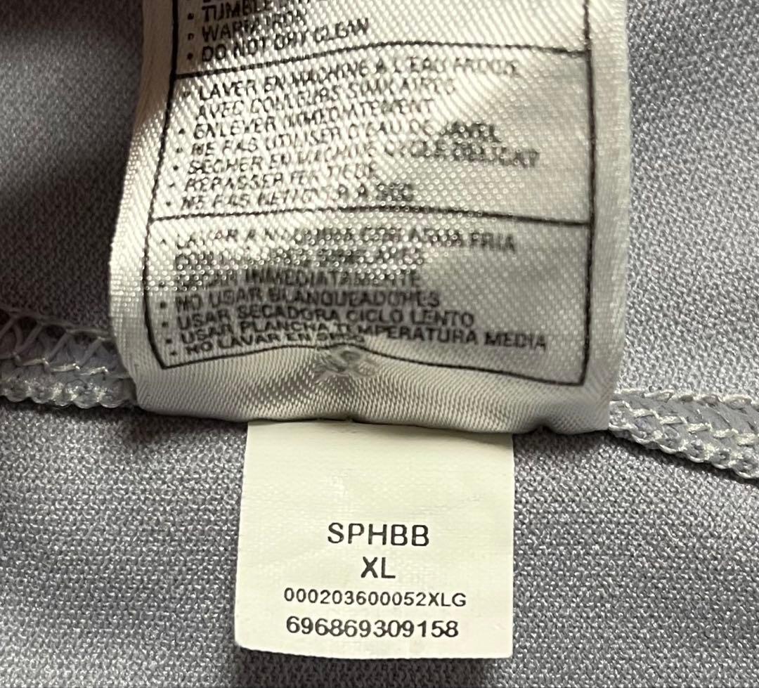 NIKE TEAM HELLCATS ベースボール シャツ グレー XL