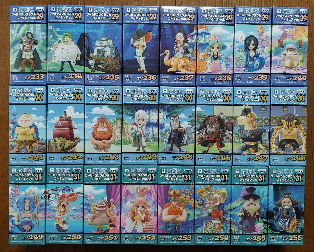 ワンピース ワールドコレクタブルフィギュア 全216体
