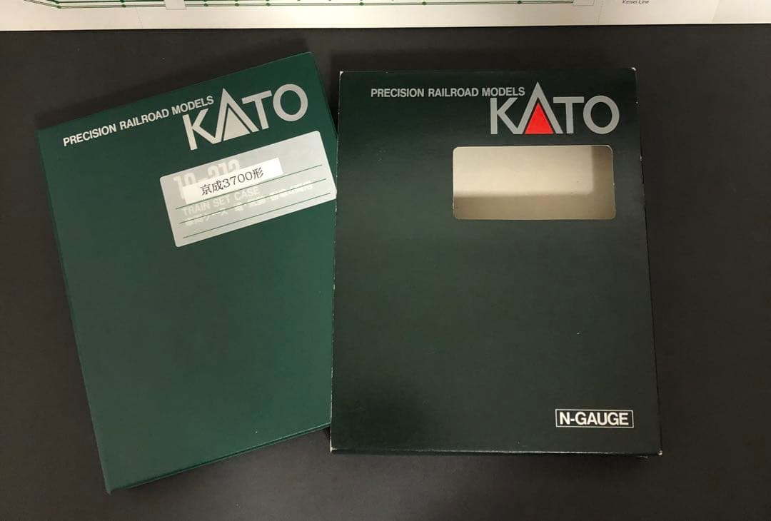 管理番号1593 京成3700形Nゲージ塗装済キット 素人組立品4両