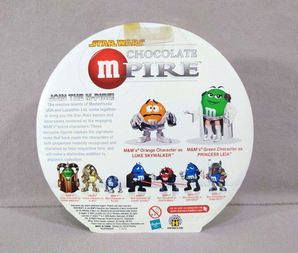 スターウォーズ　m&m's　M-PIRE　全４種　C-3PO、ダース・モール他