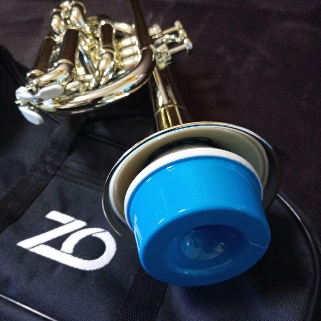ZO プラスチックコルネット シャンパンゴールド プラクティスミュートセット
