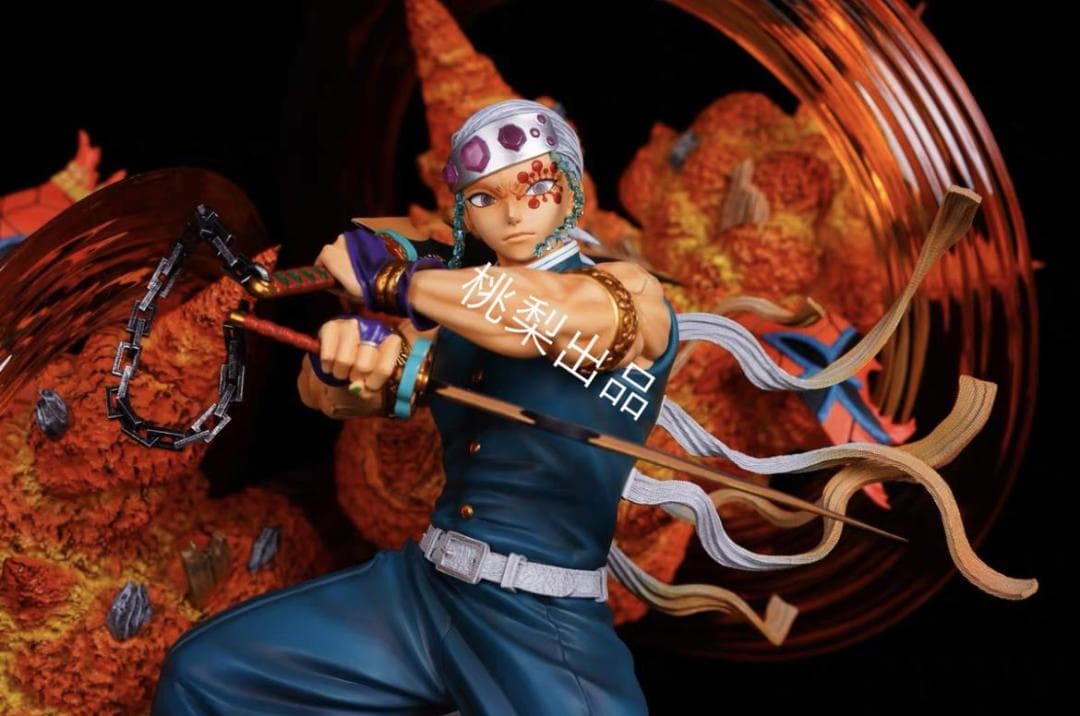 新品未開封『鬼滅の刃』音柱・宇髄天元 TNT ガレージキット スタチュー