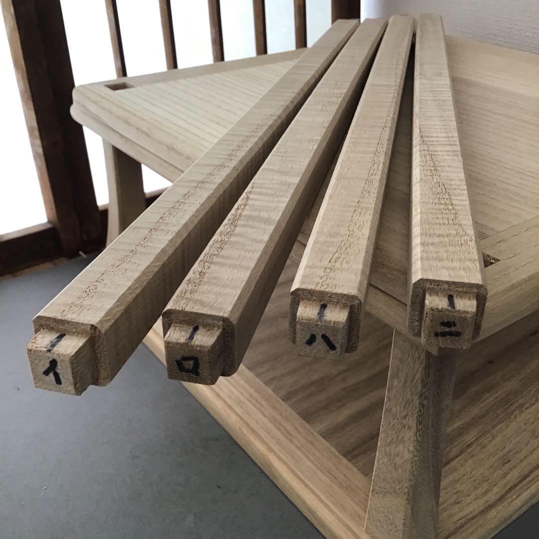 茶道具 小卓 桐小卓 指物師 宗慶 作 N73K