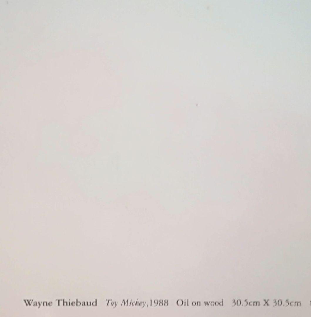 ウェイン・ティーボー　ミッキーマウス　ポップアート　ポスター　アメリカ