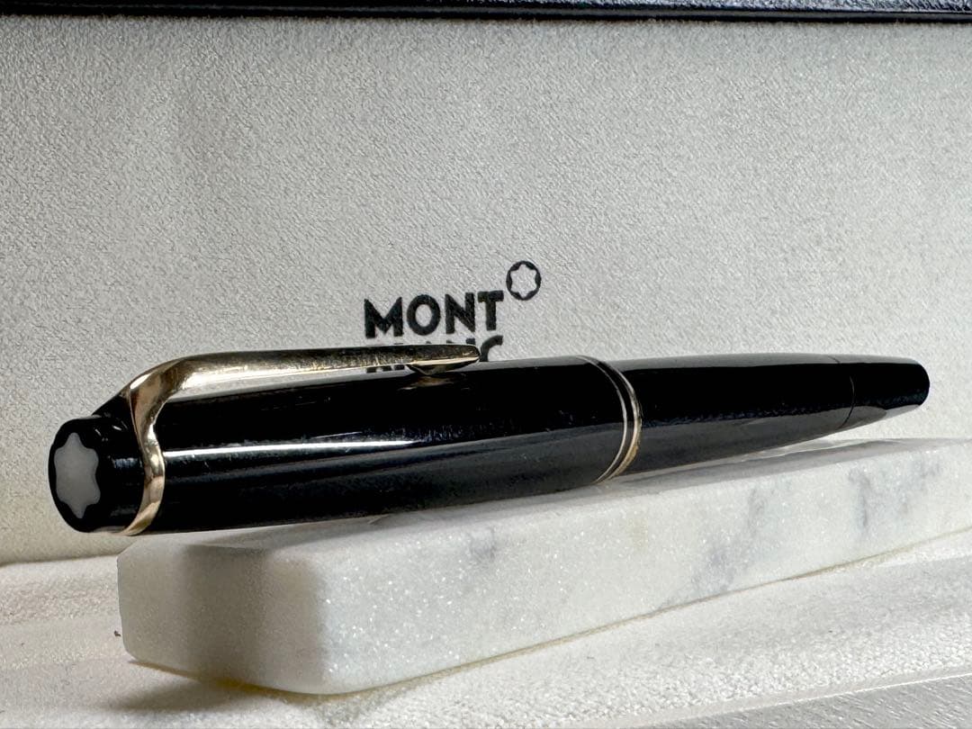 【極美品】モンブラン NO22万年筆 1960s ブラック F細字
