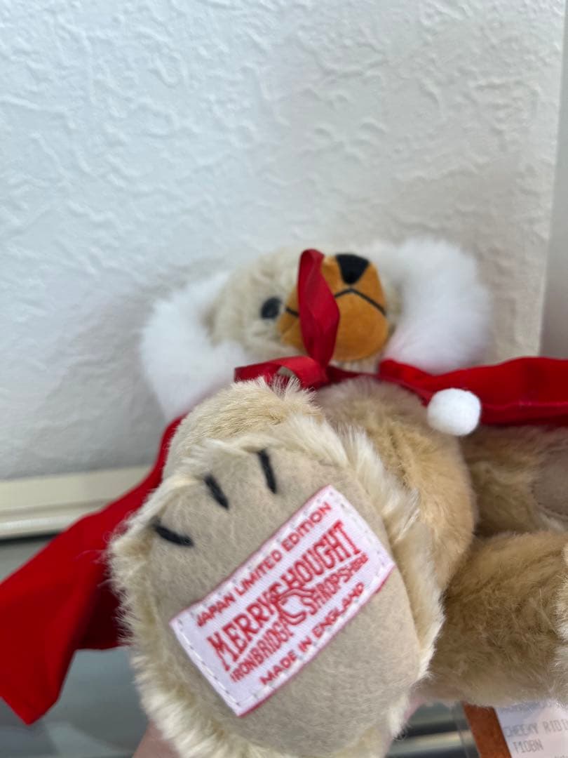 メリーソートMerry Thought 限定版ぬいぐるみ 1999年　クリスマス