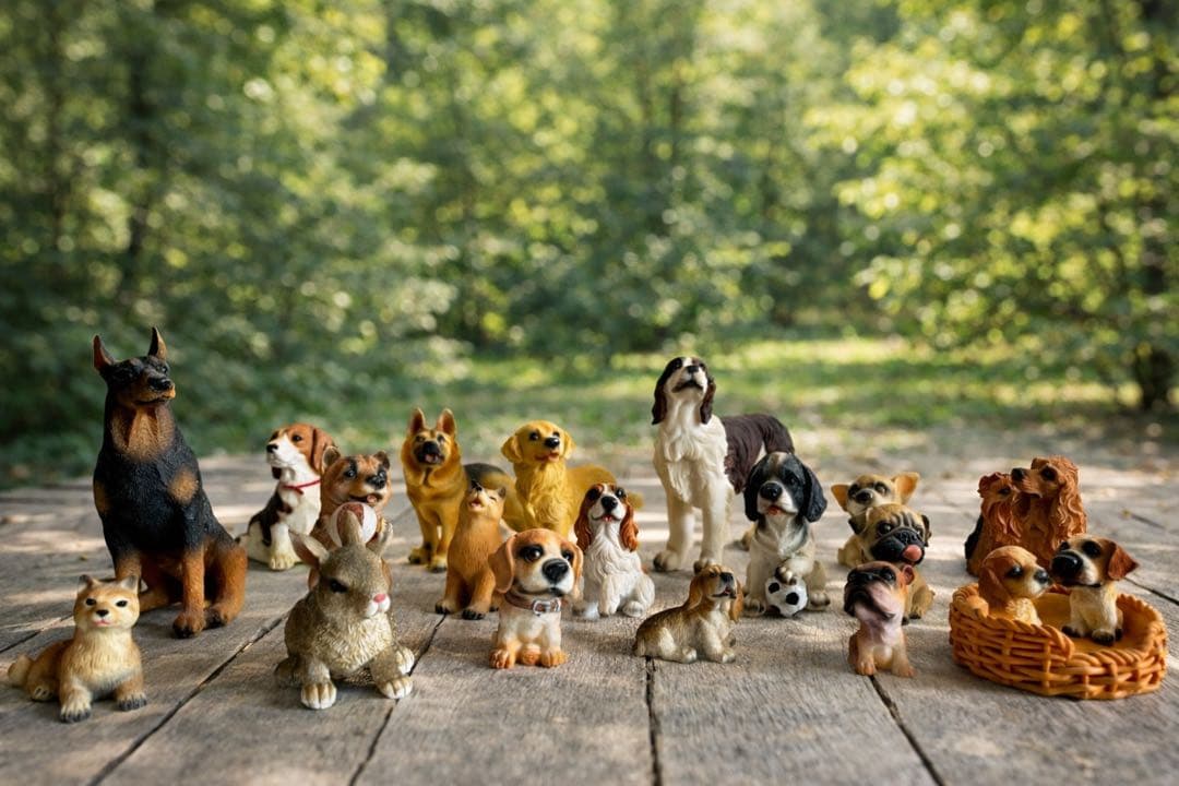 可愛い犬のフィギュア置物 まとめ売り！ インテリア 雑貨 希少品