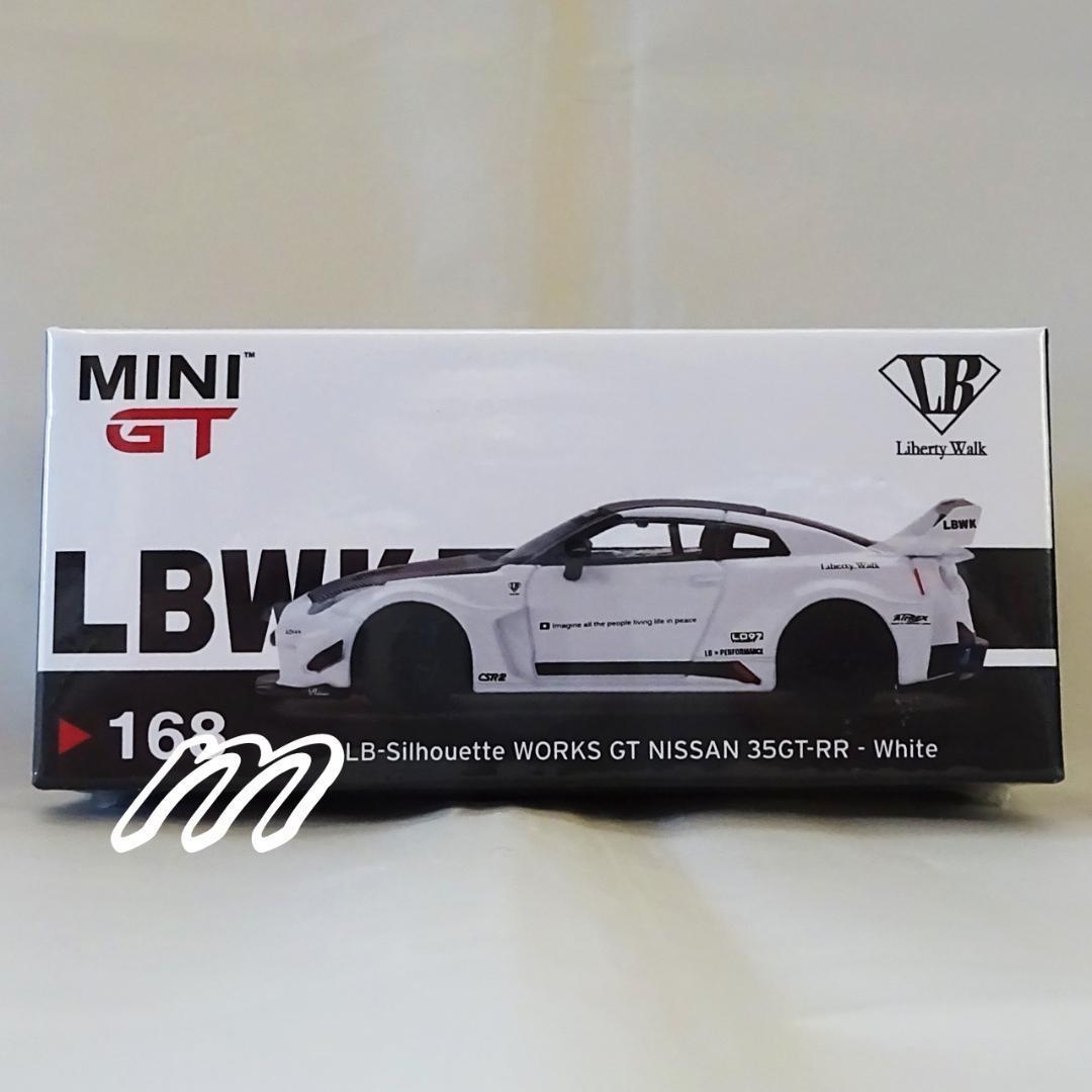 MINIGT LB- WORKS GT NISSAN 35GT-RR ホワイトR