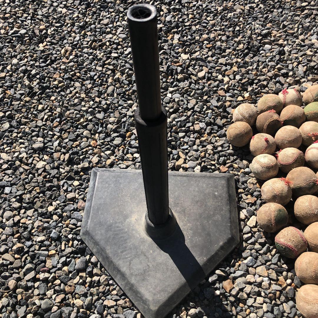 硬式ボール　野球 100球　置きティー付き