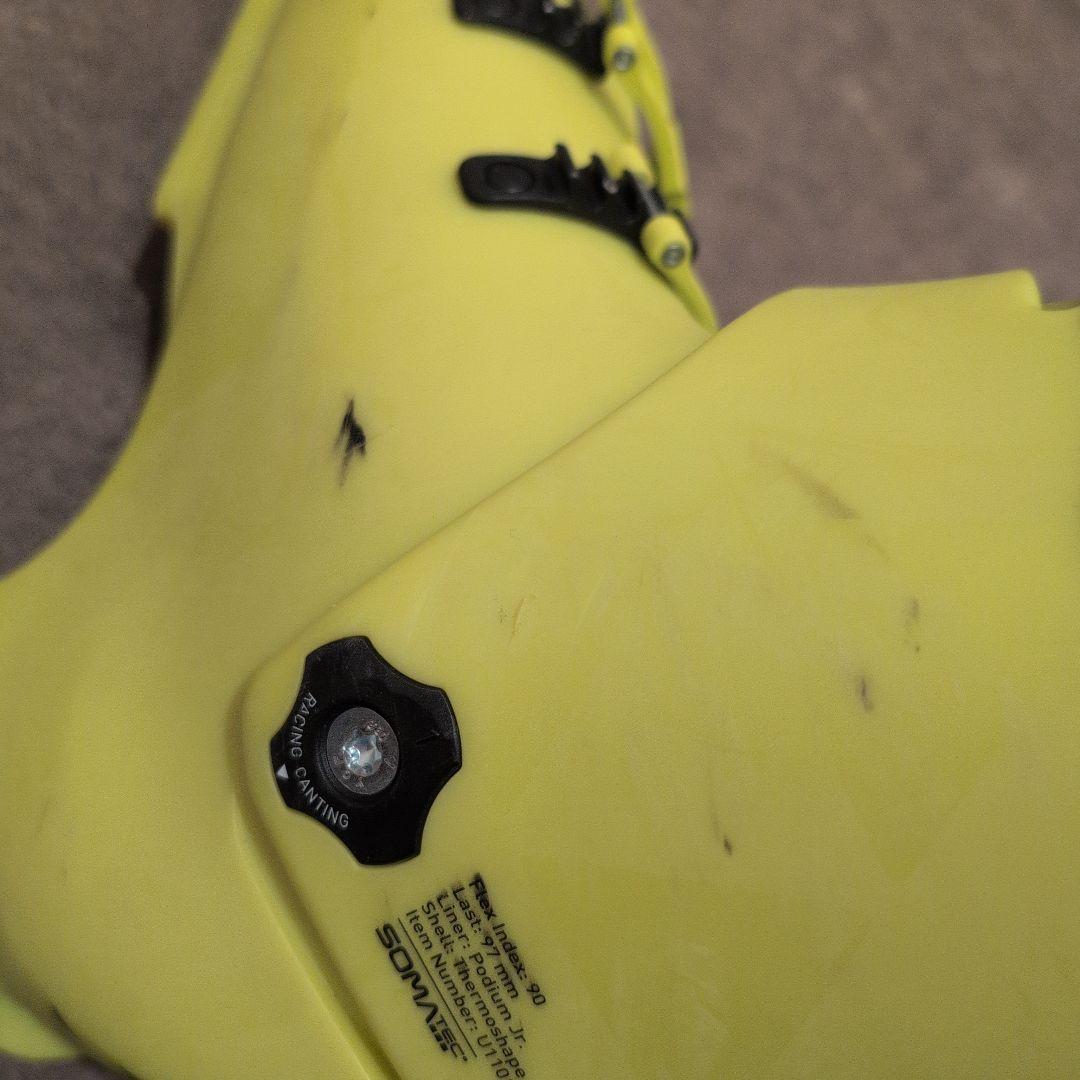 RCY スキーブーツ 275mm イエロー