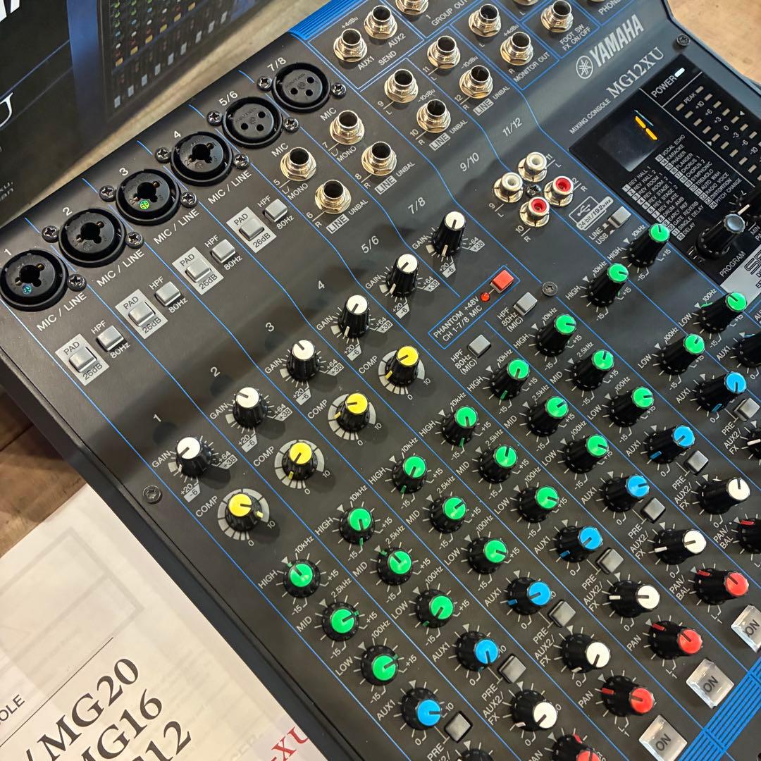【即決可】YAMAHA MG12XU アナログミキサー(送料込)