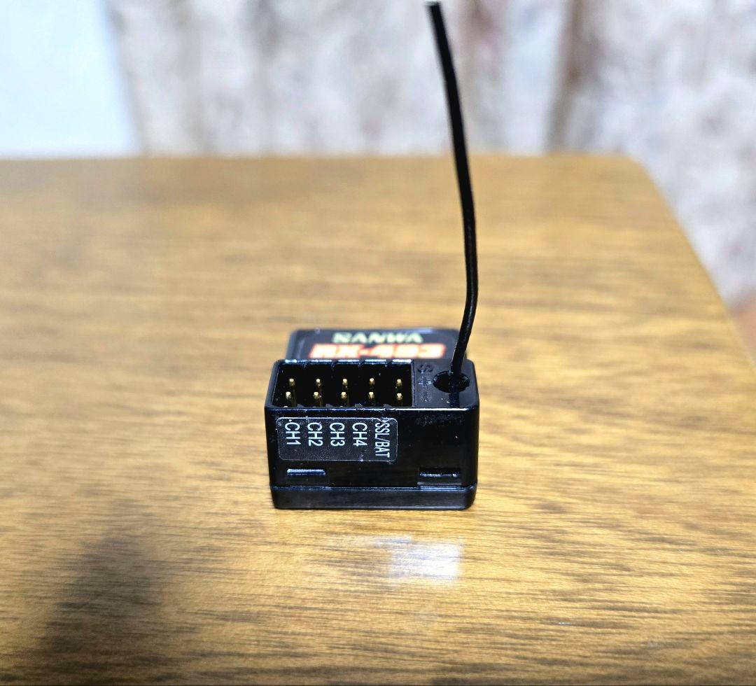 SANWA サンワ RX-493 受信機 とても綺麗です 使用期間少ない 美品