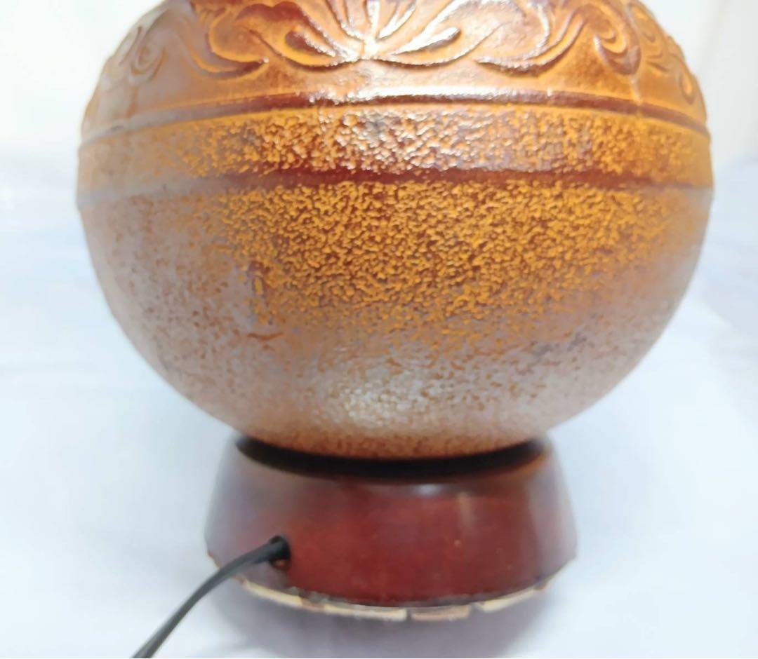 アンティーク　南部鉄器　台座　テーブル ランプ　スタンド　照明　骨董　レトロ