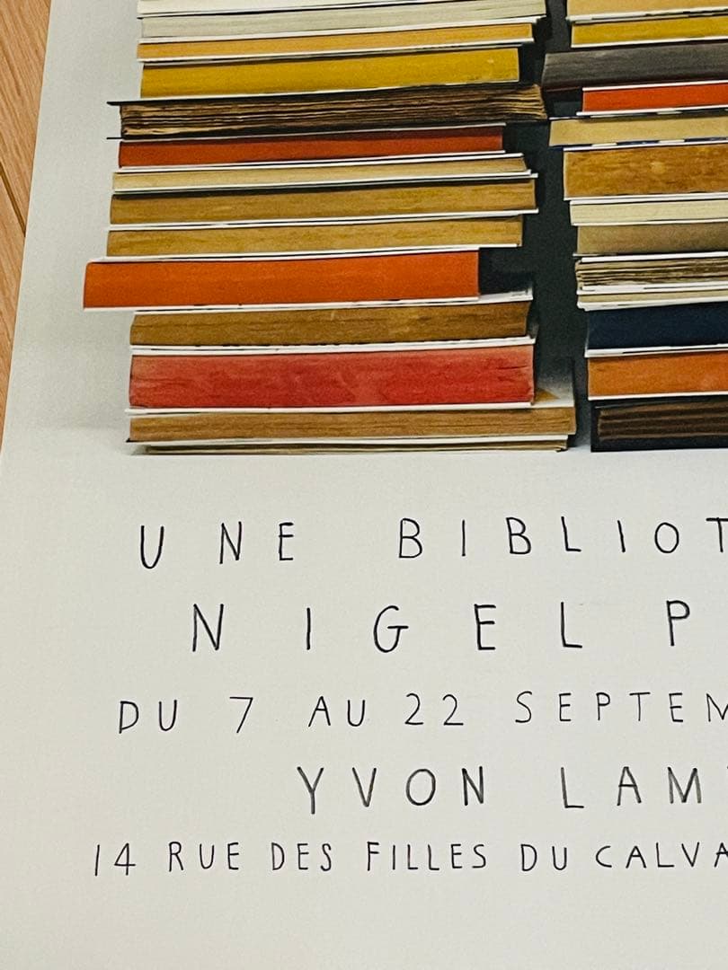 フランス現地完売品 人気北欧アーティストNigel Peake 両面ポスター