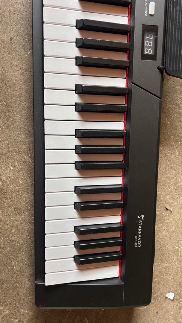 電子ピアノSTARFAVOR SEK-88A
