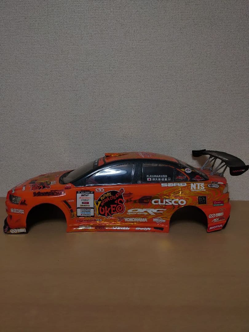 ヨコモ　ドリパケ　4WD　熊久保信重　 エボ X YUKE'S チームオレンジ