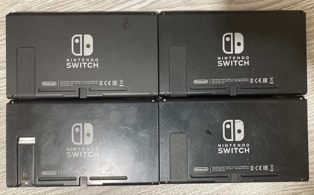 switch4台、switch lite3台、switchドックまとめ売り