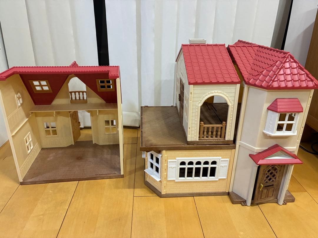 【まとめ売り】シルバニアファミリー　赤い屋根の大きなお家 など