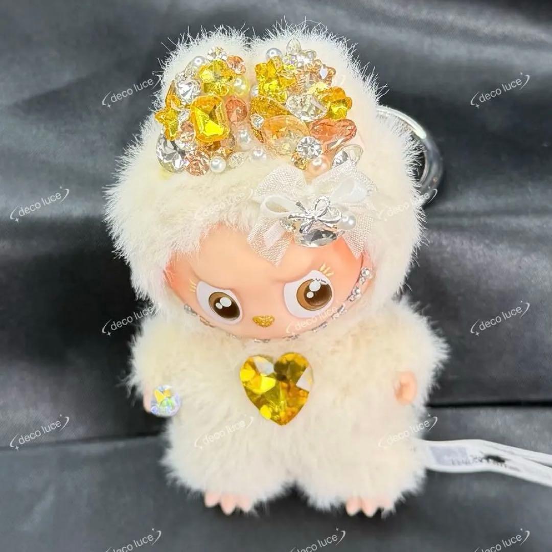 A PIN FOR LOVE A スワロフスキー　ラブブ　イニシャル　ミニラブブ