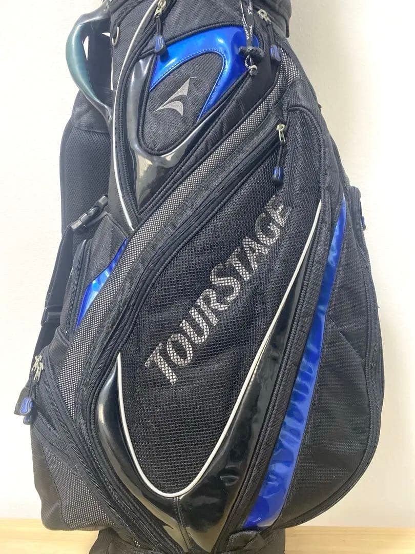 【美品✨】 TOUR STAGE ツアーステージ ゴルフバッグ キャディバッグ