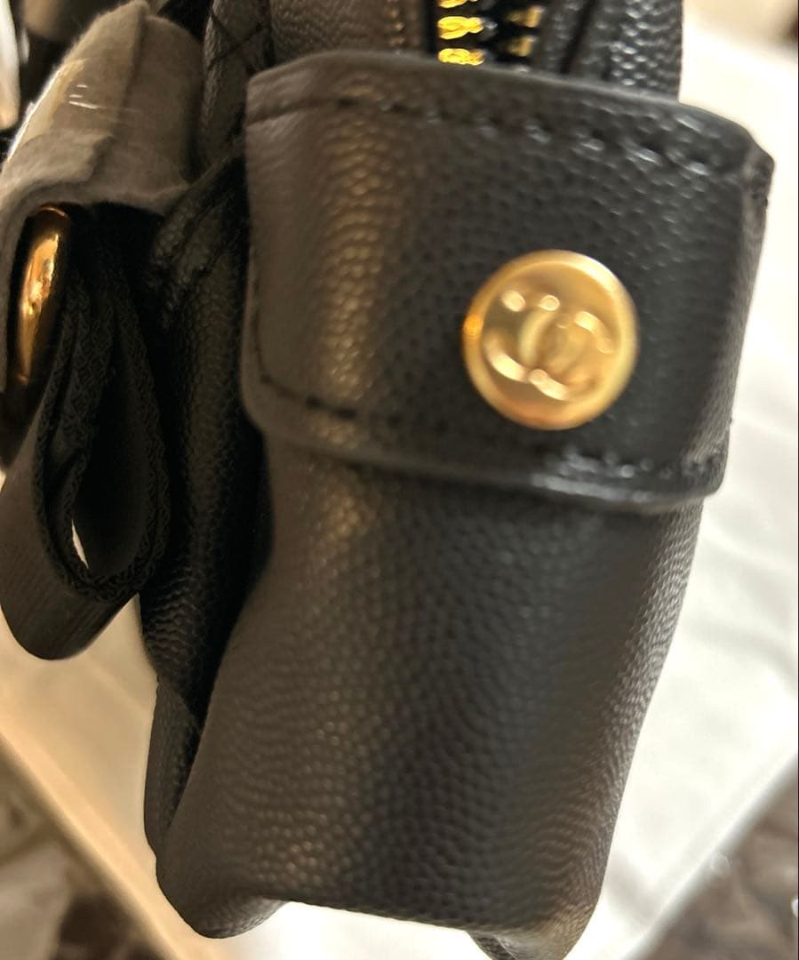 新品 シャネル ノベルティ ブラック リュック バッグ パック