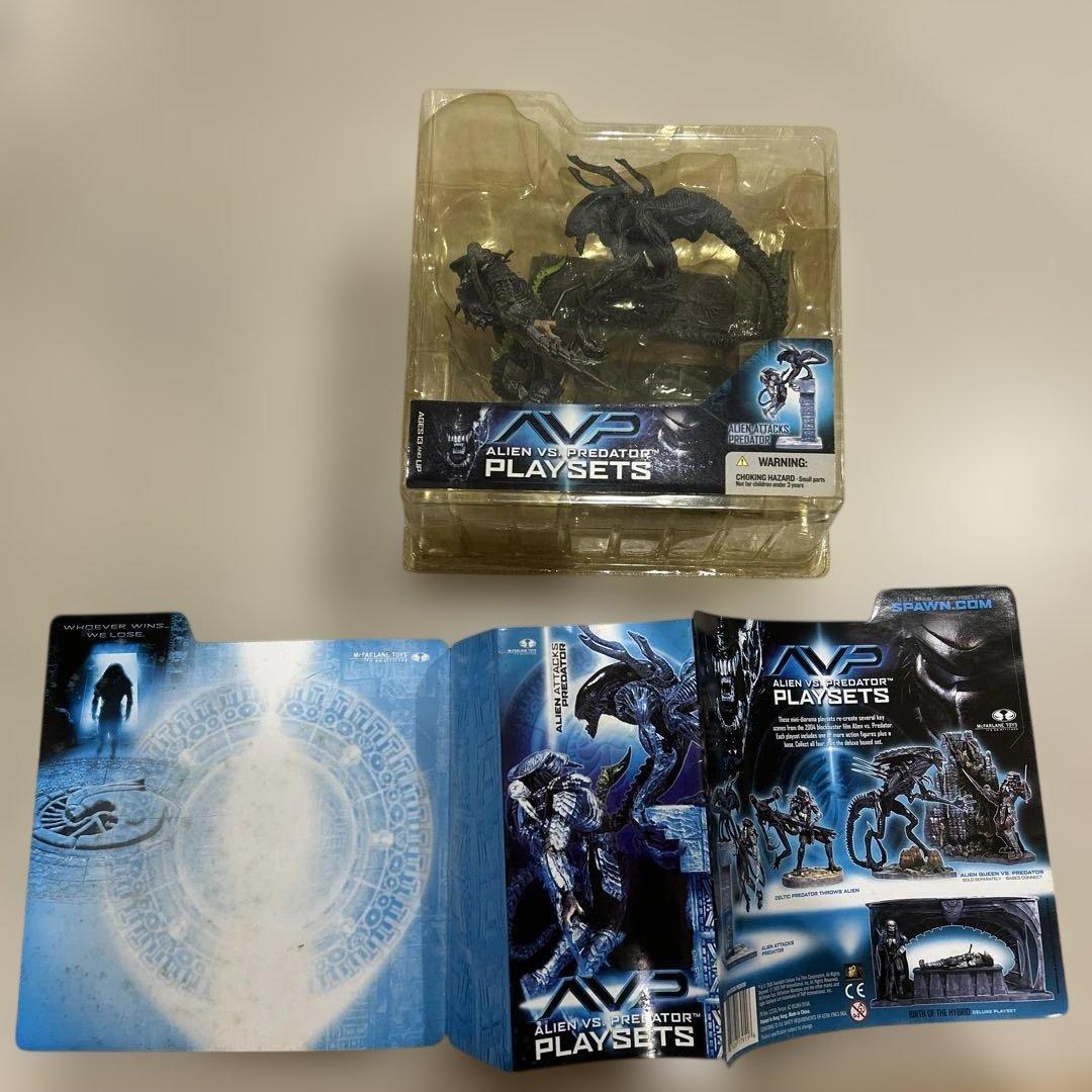 【2点セット】プレデターとエイリアン フィギュア