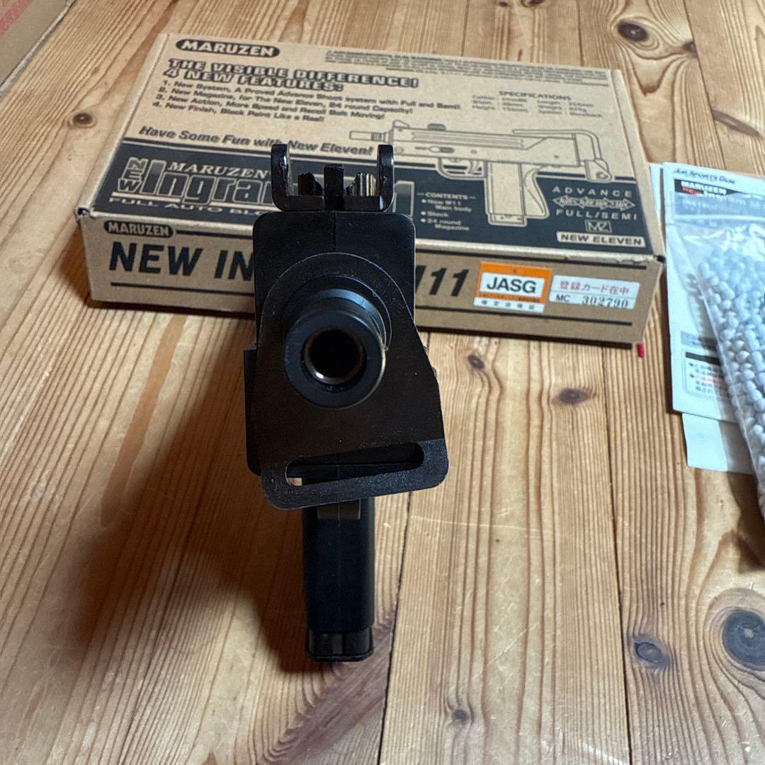 マルゼン ニュー イングラム M11 フルオート ブローバック ガスガン