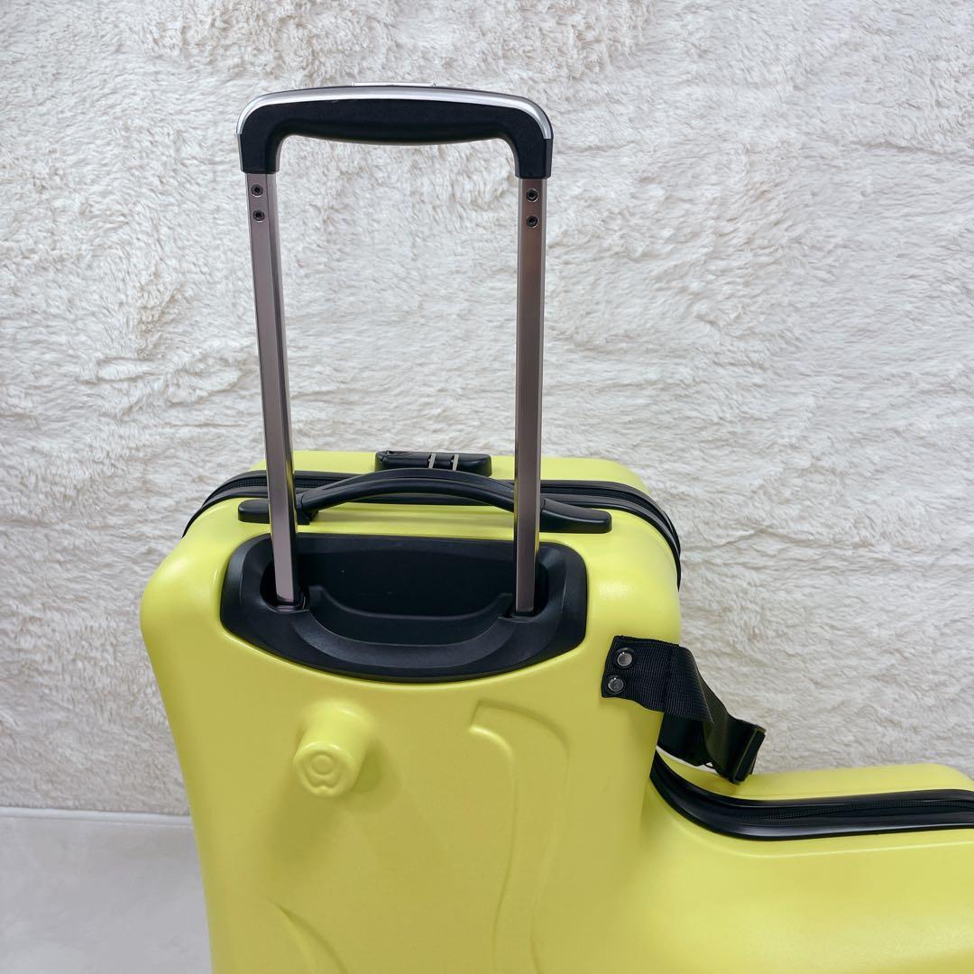 ✨美品✨ NORICCO ノリッコ 子どもが乗れるキャリーケース Mサイズ 黄