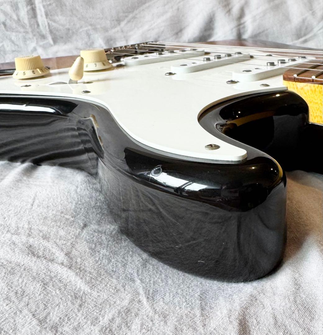 【美品】fender Japanストラトキャスター custom shop PU