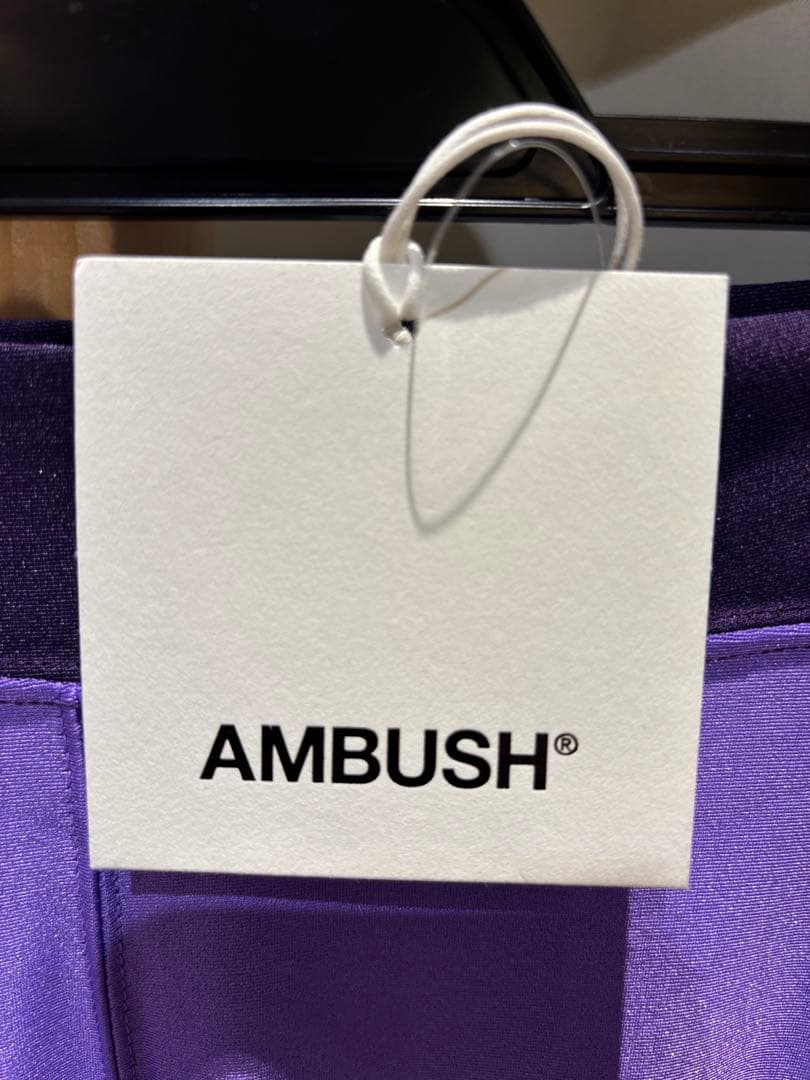 新品未使用AMBUSHパープルレギンスパンツサイズ1