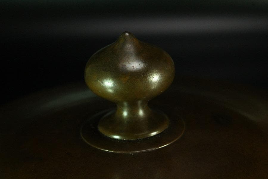 茶道具 堀政五郎作 銅 皆具揃 共箱(K-XA944)