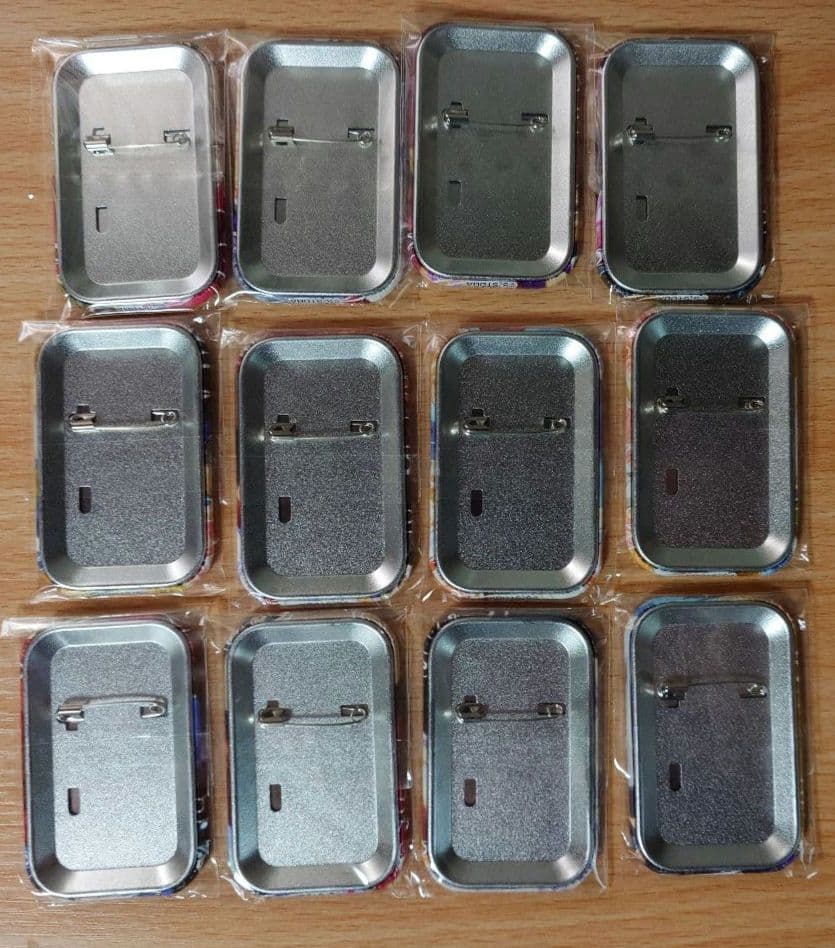 銀魂. まるかくカンバッジ 全12種セット 缶バッジ