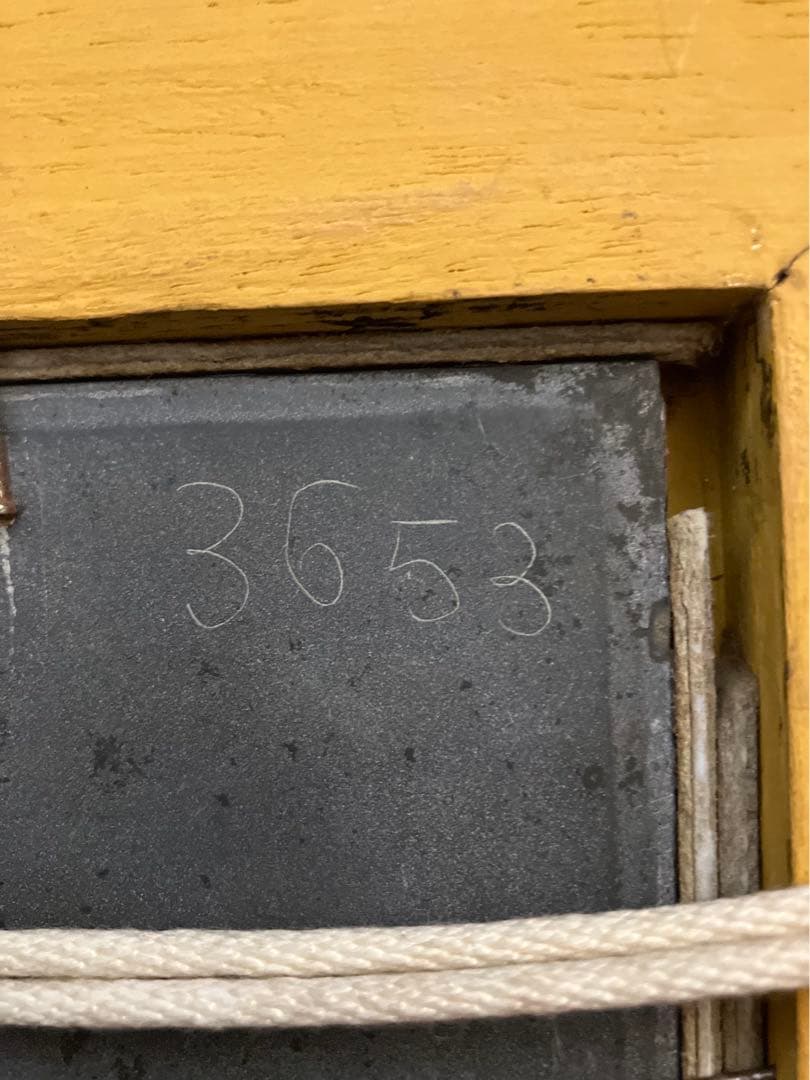 イタリア製 モザイク画 C. Vannini 直筆サイン入り 真作