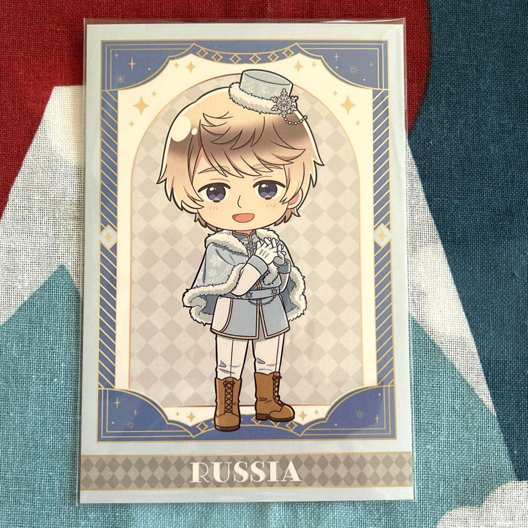 ヘタリアW★S×AMOCAFE  Prince Cafe ロシアセット