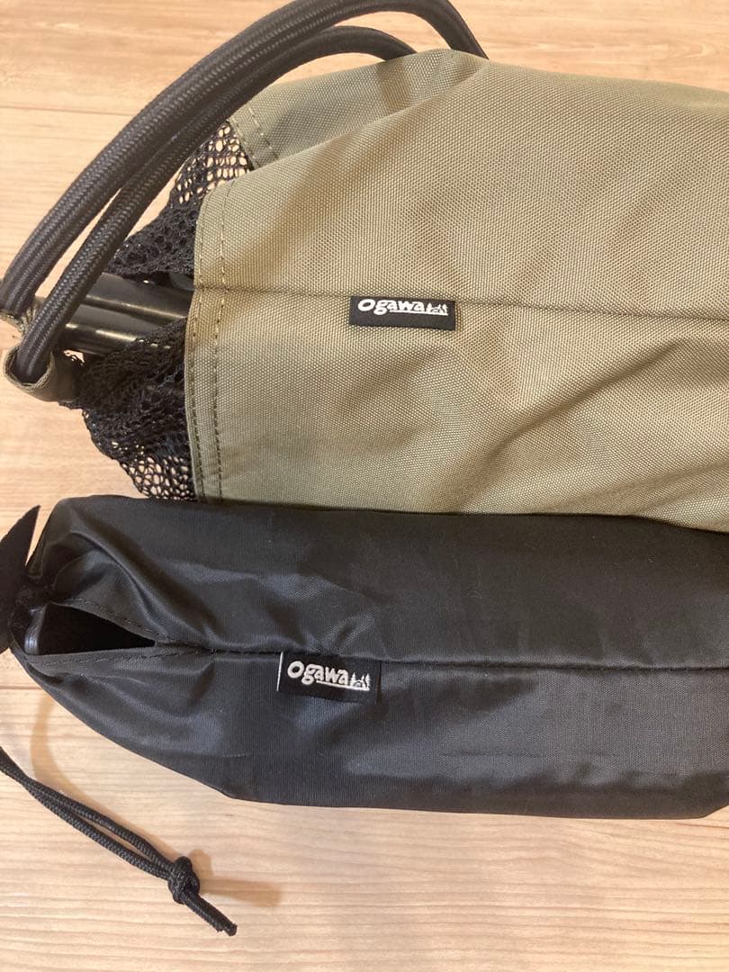 ogawa オガワ　ツーアングルチェアＬ　フットレスト　セット　オリーブ　美品