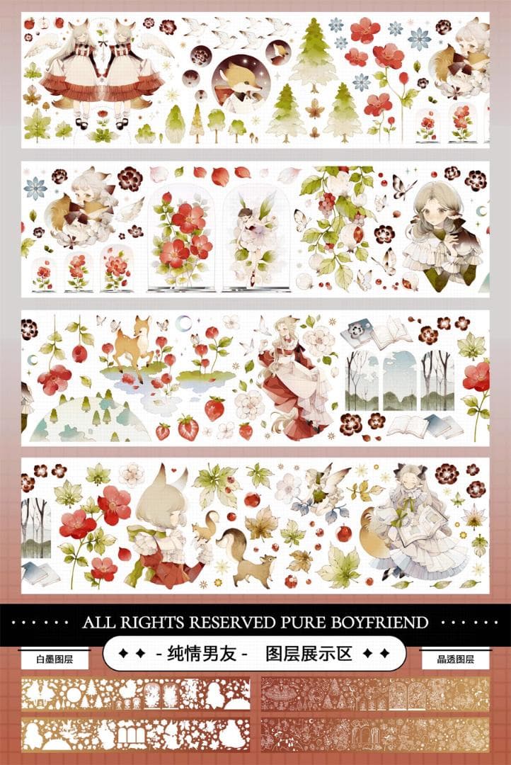 海外 人物マスキングテープ まとめ売り 19本＋4本