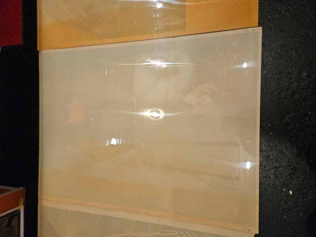 資生堂　ベネフィーク　電飾看板　ポスター　山口小夜子　昭和レトロ　ヴィンテージ