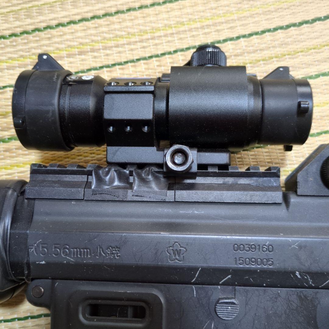 ９９式エアガン ブラック 光学サイト付き