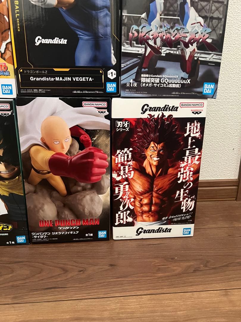 ヒロアカ　ダンダダン　ドラゴンボール　ガチアクタ　ワンピース　フィギュア　セット