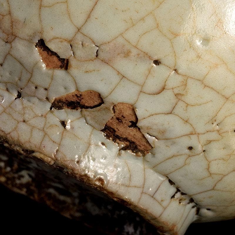 朝鮮美術　李朝　高麗白磁　徳利　V　R7998