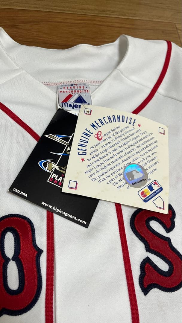 米購入・タグ付き　松坂　レッドソックス　ユニフォーム　18 マジェスティック製