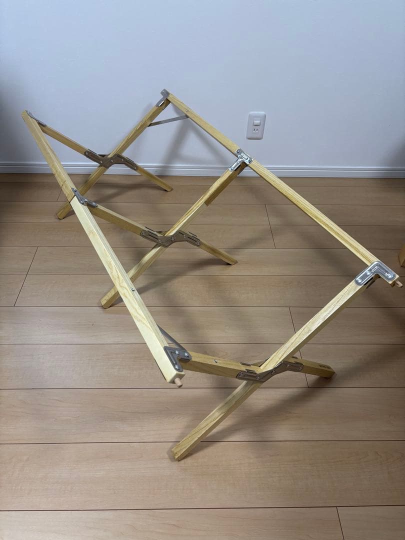 アウトプットライフ　ウッド ロールトップテーブル(L) OUTPUTLIFE