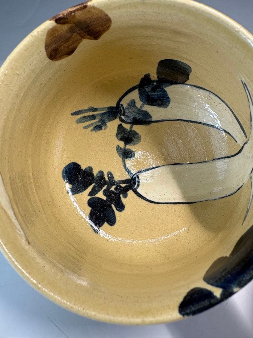 【中古品】雲善造　布志名焼　大根茶碗（共箱）