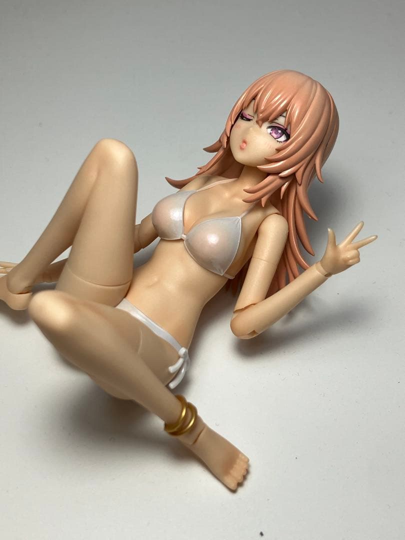 創彩少女庭園　一条星羅　水着　ヘアアレンジver 塗装済、完成品