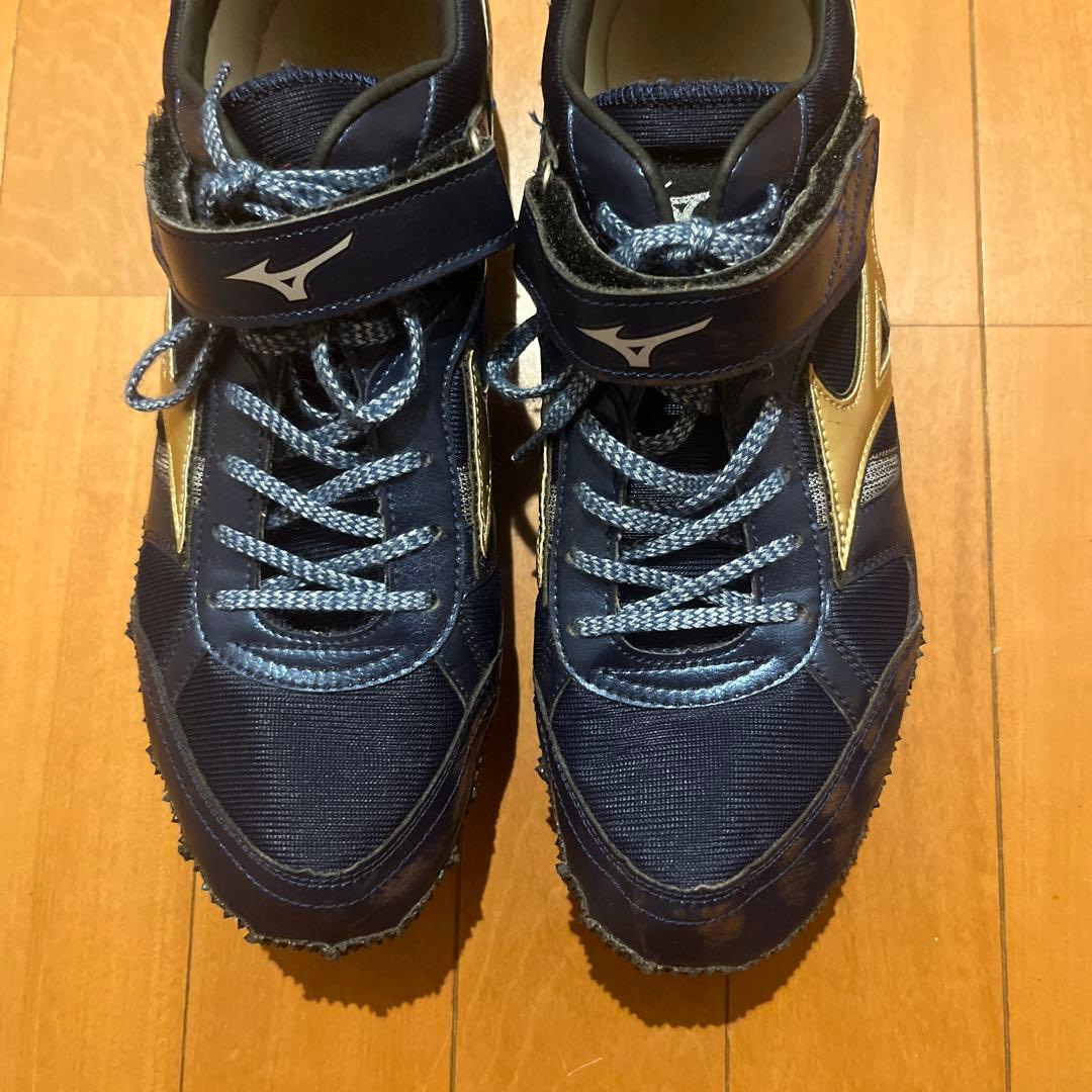Mizuno ネイビー ゴールド
