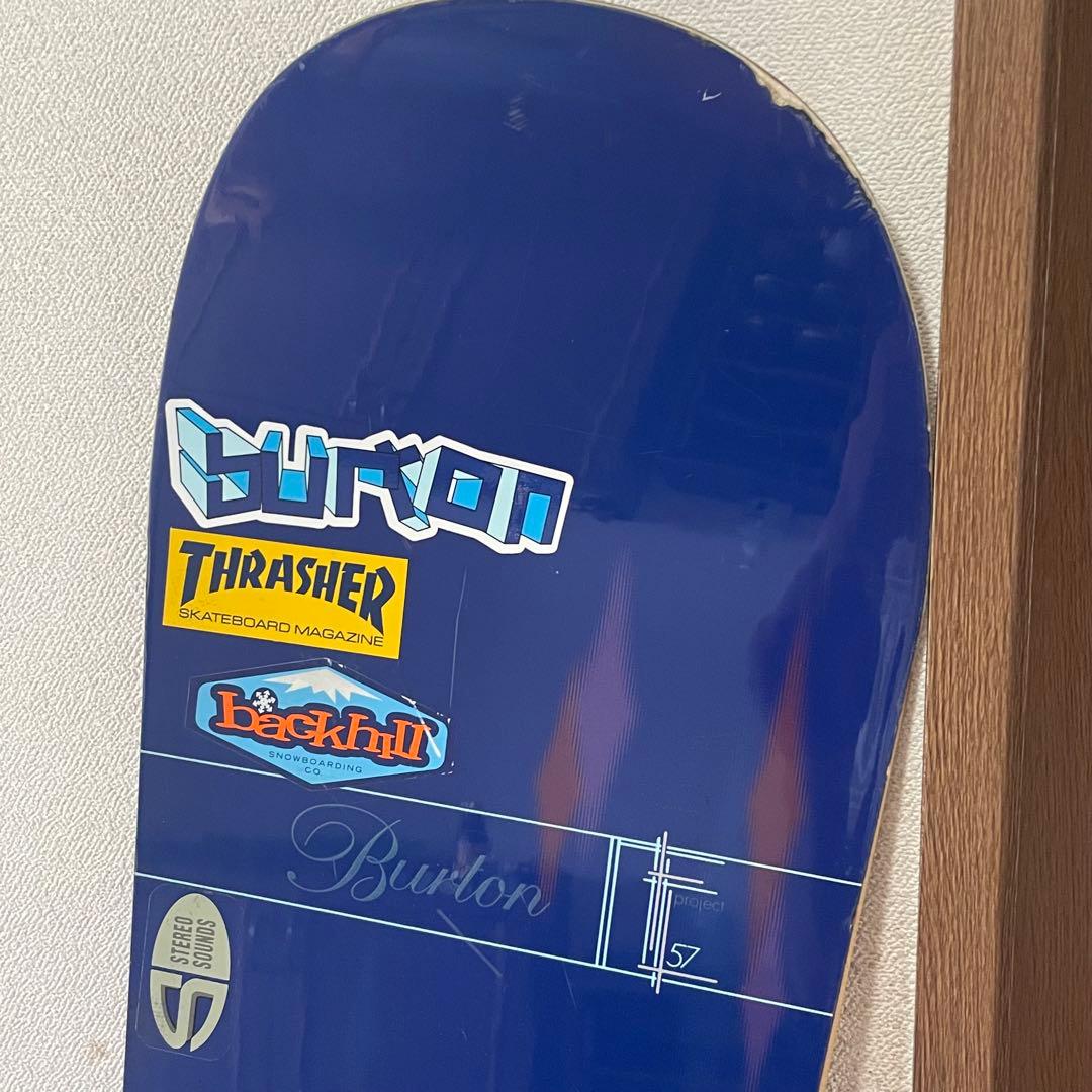 Burton FL157 FL projectスノーボード Xバインディング付き