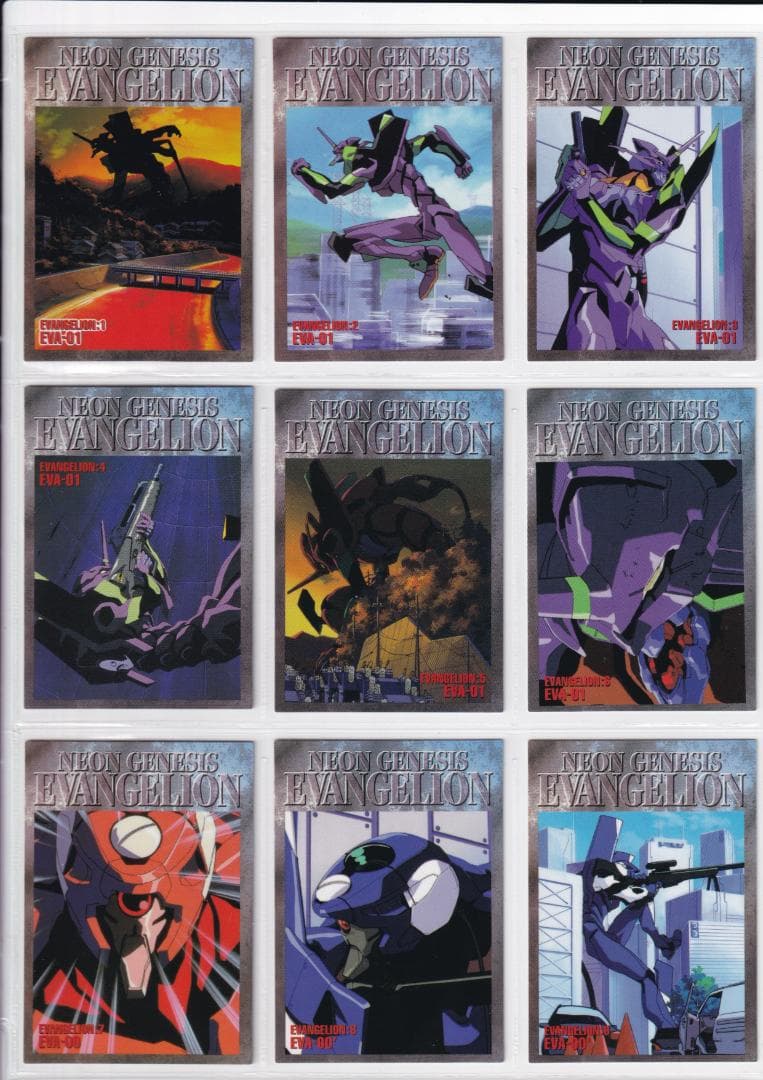 新世紀エヴァンゲリオン　カードダスマスターズ　 弐集　 フルコンプ　初版