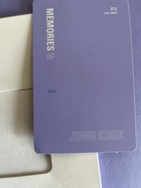 BTS メモリーズ2018 Blu-ray グク　日本語字幕あり