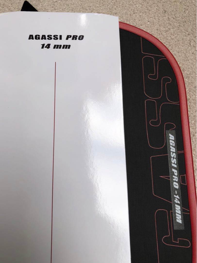 新品！！JOOLA ヨーラピックルボール パドル アガシ プロ 14mm232g