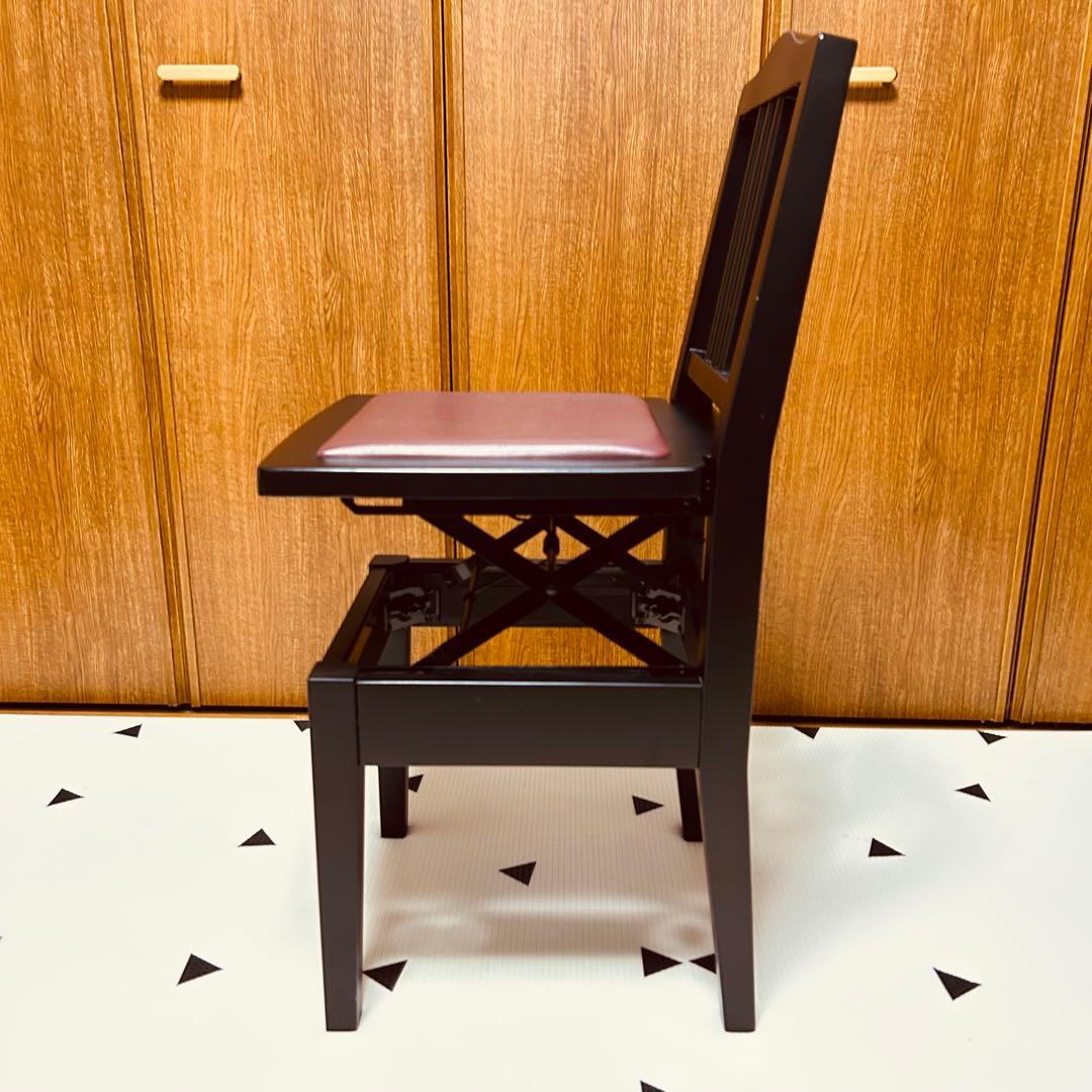 YAMAHA No.5A トムソン椅子 半艶塗装 ヤマハ ピアノ椅 フェルト付き
